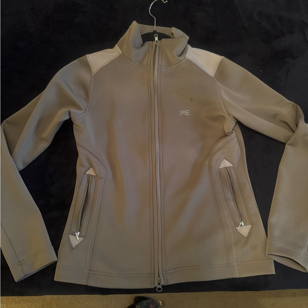 Premier Equine Tan Soft Riding Jacket Size 8
